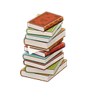 Stack Of Books Animal Crossing New Horizons | ACNH Critter - ACNHMALL
