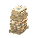 Stack Of Books Animal Crossing New Horizons | ACNH Critter - ACNHMALL