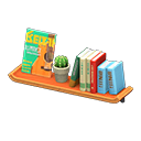 Wall-Mounted Bookshelf In Animal Crossing New Horizons - ACNHMALL