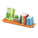 Wall-Mounted Bookshelf In Animal Crossing New Horizons - ACNHMALL