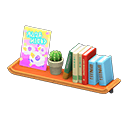 Wall-Mounted Bookshelf In Animal Crossing New Horizons - ACNHMALL