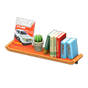 Wall-Mounted Bookshelf In Animal Crossing New Horizons - ACNHMALL