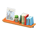 Wall-Mounted Bookshelf In Animal Crossing New Horizons - ACNHMALL