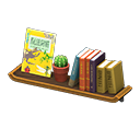 Wall-Mounted Bookshelf In Animal Crossing New Horizons - ACNHMALL