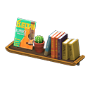 Wall-Mounted Bookshelf In Animal Crossing New Horizons - ACNHMALL