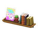 Wall-Mounted Bookshelf In Animal Crossing New Horizons - ACNHMALL