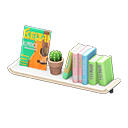 Wall-Mounted Bookshelf In Animal Crossing New Horizons - ACNHMALL