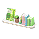 Wall-Mounted Bookshelf In Animal Crossing New Horizons - ACNHMALL