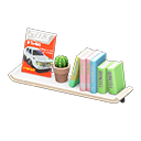 Wall-Mounted Bookshelf In Animal Crossing New Horizons - ACNHMALL