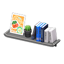 Wall-Mounted Bookshelf In Animal Crossing New Horizons - ACNHMALL