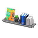 Wall-Mounted Bookshelf In Animal Crossing New Horizons - ACNHMALL