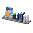 Wall-Mounted Bookshelf In Animal Crossing New Horizons - ACNHMALL