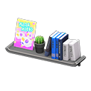 Wall-Mounted Bookshelf In Animal Crossing New Horizons - ACNHMALL