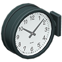 Double-Sided Wall Clock