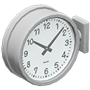 Double-Sided Wall Clock