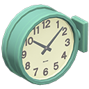 Double-Sided Wall Clock