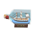 Bottled Ship Animal Crossing New Horizons | ACNH Critter - ACNHMALL