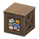 Dark brown x Colorful stickers