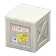White x Shipping stickers