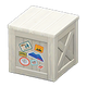 White x Colorful stickers