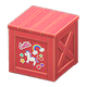Red x Bright stickers Red x Bright stickers