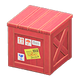 Red x Shipping stickers Red x Shipping stickers