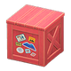 Red x Colorful stickers