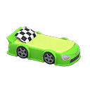 Throwback Race-Car Bed Animal Crossing New Horizons | ACNH Critter - ACNHMALL