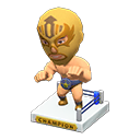 Throwback Wrestling Figure Animal Crossing New Horizons | ACNH Critter - ACNHMALL