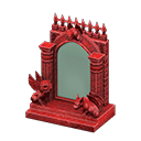 Throwback Gothic Mirror Animal Crossing New Horizons | ACNH Critter - ACNHMALL
