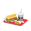 Diced-Salad Sandwich Set Animal Crossing New Horizons | ACNH Critter - ACNHMALL