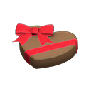 Chocolate Heart Animal Crossing New Horizons | ACNH Critter - ACNHMALL