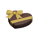 Chocolate Heart Animal Crossing New Horizons | ACNH Critter - ACNHMALL