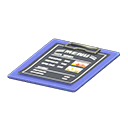 Clipboard Animal Crossing New Horizons | ACNH Critter - ACNHMALL