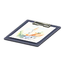Clipboard Animal Crossing New Horizons | ACNH Critter - ACNHMALL