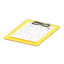 Clipboard Animal Crossing New Horizons | ACNH Critter - ACNHMALL