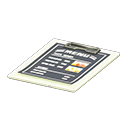 Clipboard Animal Crossing New Horizons | ACNH Critter - ACNHMALL