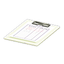 Clipboard Animal Crossing New Horizons | ACNH Critter - ACNHMALL