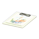 Clipboard Animal Crossing New Horizons | ACNH Critter - ACNHMALL
