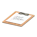 Clipboard Animal Crossing New Horizons | ACNH Critter - ACNHMALL