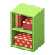 Green x Two-tone dots