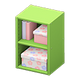 Green x Pastel flowers