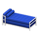 White x Blue