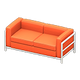 White x Orange