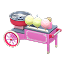 Cotton-Candy Stall Animal Crossing New Horizons | ACNH Critter - ACNHMALL