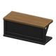 Black & dark wood x NA Black & dark wood x NA