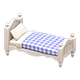 White x Blue gingham White x Blue gingham