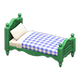Green x Blue gingham