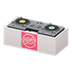 White x Cute logo White x Cute logo