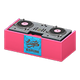 Pink x Handwritten logo